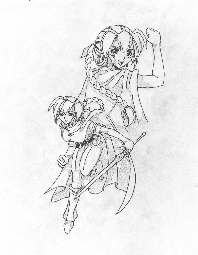 The two sides of Diana